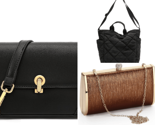 Bags for women cover photo collage