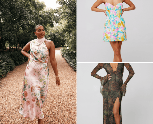 Spring Dresses If I had Somewhere to Go cover photo collage