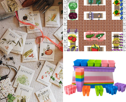 Garden Love 🌿 cover photo collage