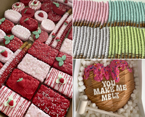 Chocolate goodies for any occasion! 🍫✨️ cover photo collage