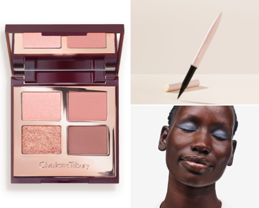 16 date night eye makeup products we're all adding to cart for that quiet glam era 🖤✨ cover photo collage