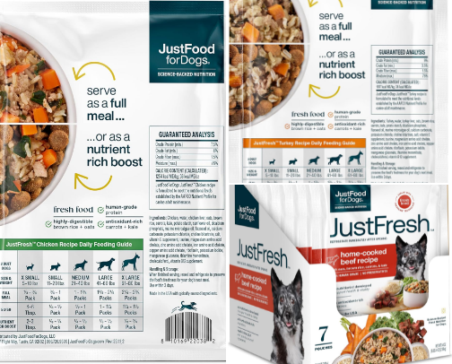 Just For Dogs Food cover photo collage