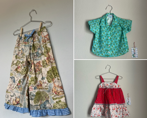 Unique Children’s Clothes cover photo collage