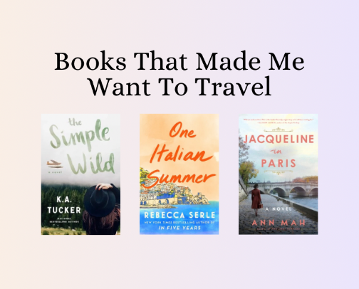 Books That Made Me Want To Travel cover photo collage