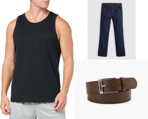 Wife Beater fits for men (Women love it)❤️🍻 cover photo collage