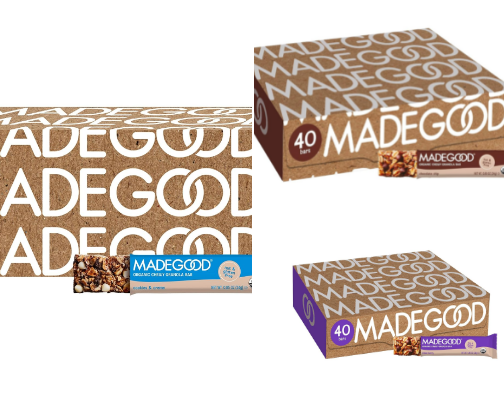 MadeGood Snacks: Nut-Free, Gluten-Free & School-Safe Favorites cover photo collage