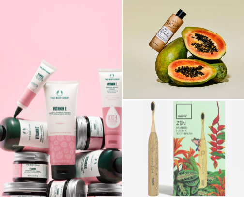 Affordable sustainable products I use 🩵♻️ cover photo collage