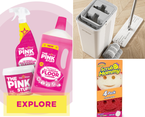 Cleaning Must Haves! cover photo collage