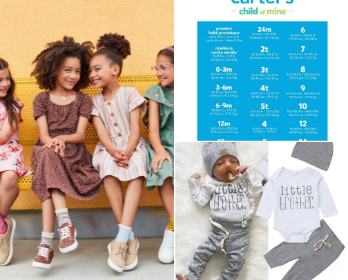 Carter's the most trusted name in baby, kids, and toddler clothing🥰 cover photo collage