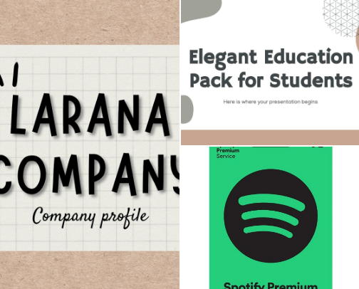 student life 💻📚🎧 cover photo collage