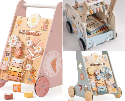 Toys and learning creatively cover photo collage