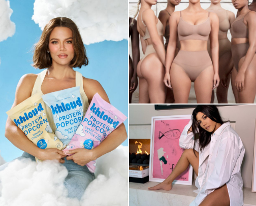 Keeping Up with the Kardashians: Complete Brand & Business Shop cover photo collage