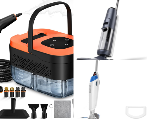 Best Seller Steam Mop cover photo collage