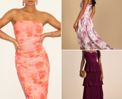 Wedding Guest Dresses cover photo collage