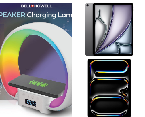 Electronics video game devices cover photo collage