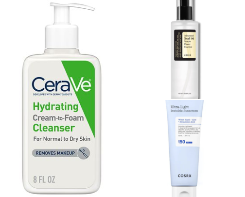 Viral Skincare & Daily Self-Care Favorites cover photo collage