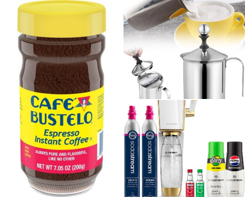 My coffee bar essentials cover photo collage
