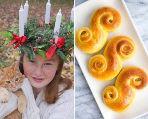 Santa Lucia: December 13th cover photo collage