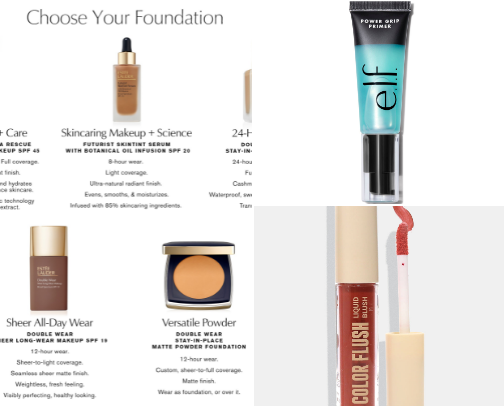 My favorite beauty recs cover photo collage