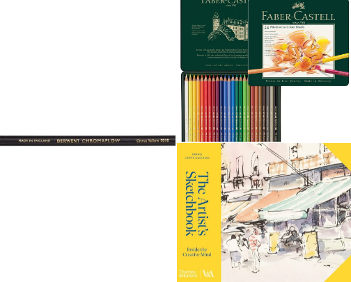 artist necessities 🎨 cover photo collage