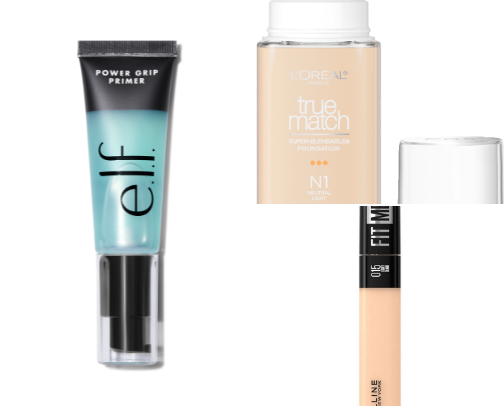 Affordable makeup that actually makes a difference, under 15$🤍 cover photo collage