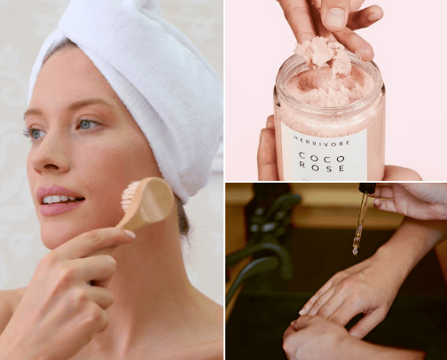 • Glass skin🤍 cover photo collage