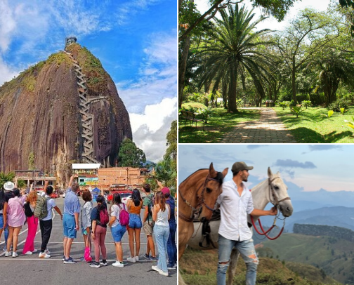 When in Medellín cover photo collage