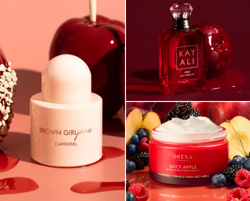 Apple Perfume & Body Care cover photo collage