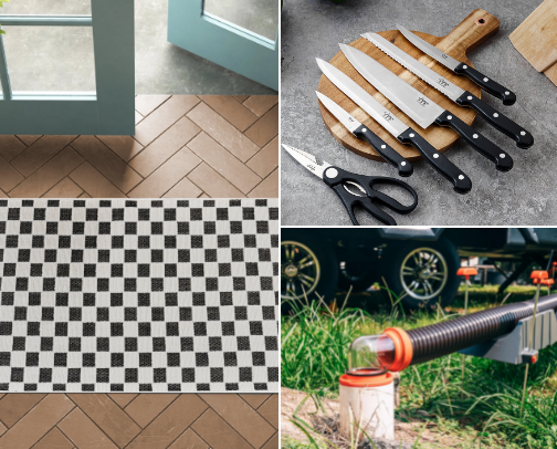 Camper accessories and such cover photo collage