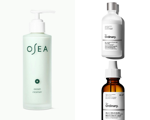 Skincare cover photo collage