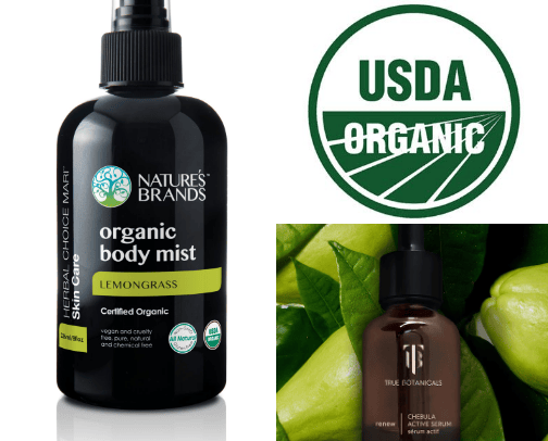 Best Organic Cosmetics and Supplements cover photo collage