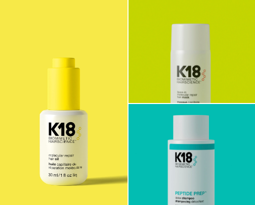 Fav hair products cover photo collage