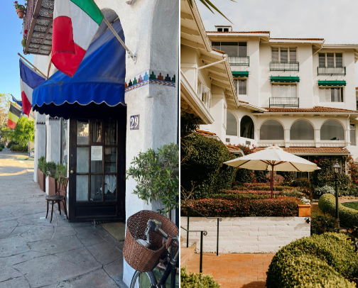 Carmel By the Sea and Big Sur cover photo collage