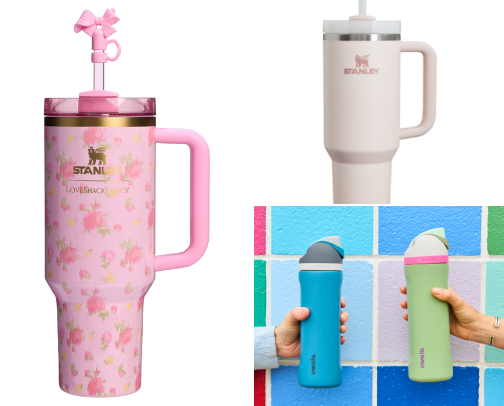 My Favorite Water Bottles!! cover photo collage