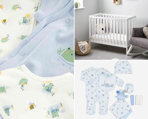 First Time Boy Mum Essentials cover photo collage