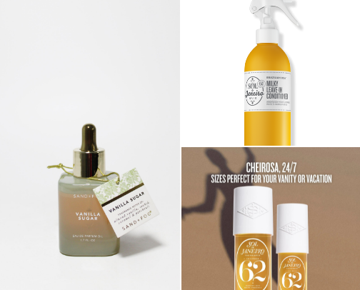 smell good essentials cover photo collage