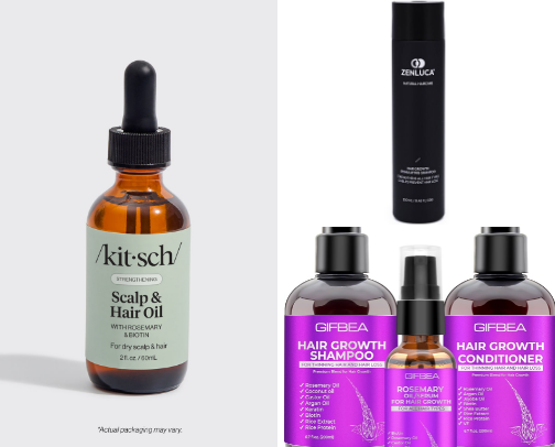 Sweet, simple products that make my hair feel fresh.” cover photo collage