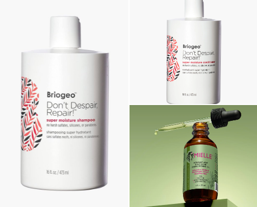 Fav Hair Care Products cover photo collage