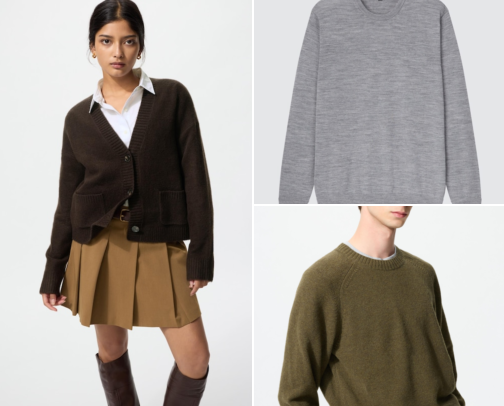 Knitwear for your autumn wardrobe cover photo collage
