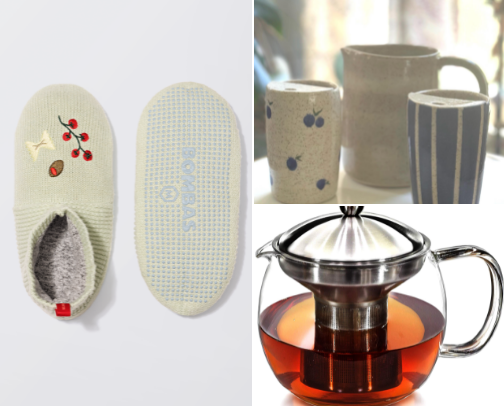 Homebody gift guide cover photo collage