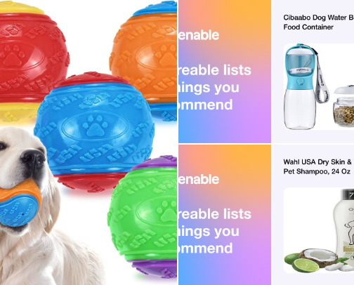 Odin’s favourite things cover photo collage