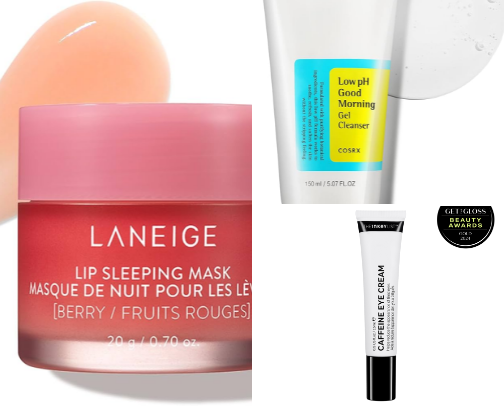 My Day 1 beauty products cover photo collage