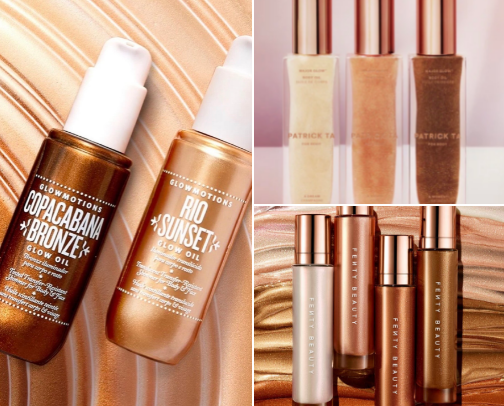 ✨ Glow From Head to Toe: Summer Body Shimmers Worth Every Penny✨ cover photo collage