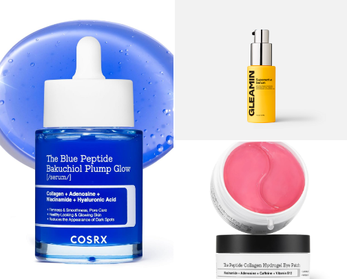 Skincare cover photo collage