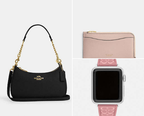“It’s not just a bag. It’s a COACH.” cover photo collage