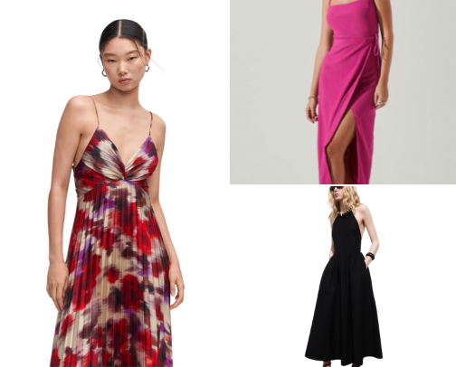 Stunning Styles for Wedding Guests. cover photo collage