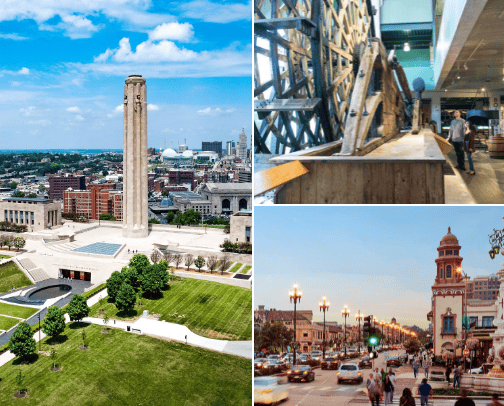 Things to do in kansas city! Go Chiefs! cover photo collage