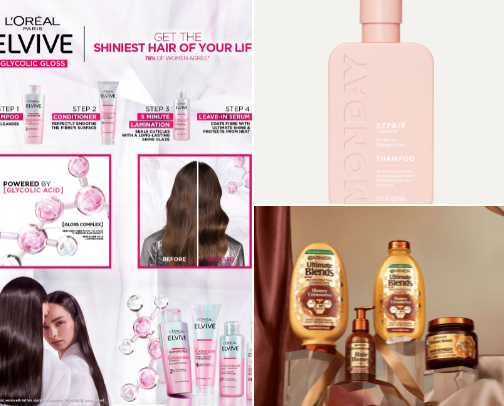 ' Your hair looks so silky, but it feels so soft! ' cover photo collage