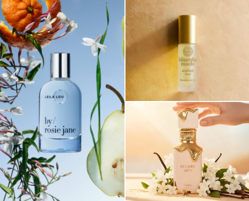 Fragrance Favorites cover photo collage