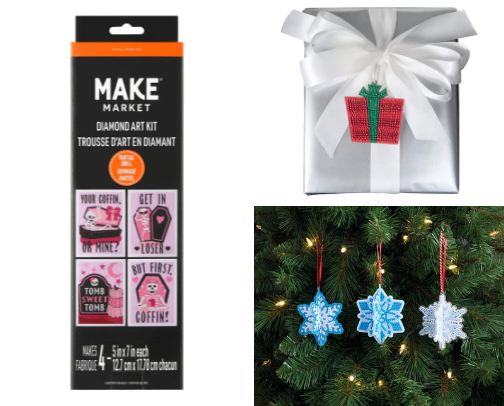 Seasonal Diamond Art Kits 🖼️ | Enjoy by Yourself or with Family 💎 cover photo collage